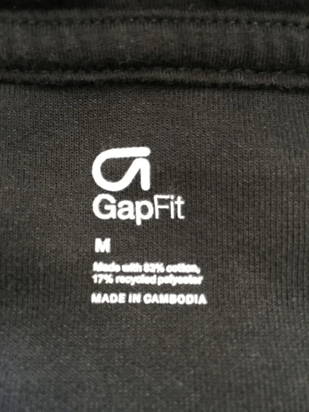 Gap Girls Black Lightweight Hoodie Size Medium